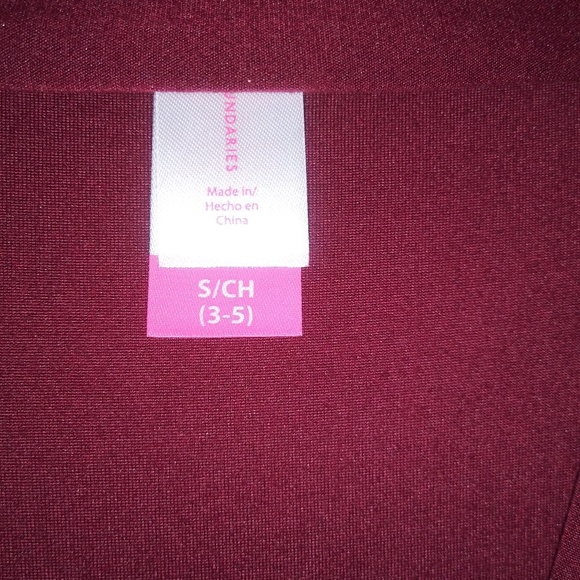 Dark red dress - Picture 4 of 4